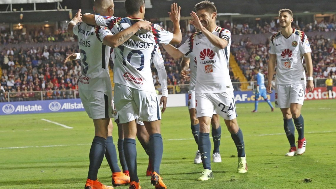 América golea a Saprissa en 'Concachampions'