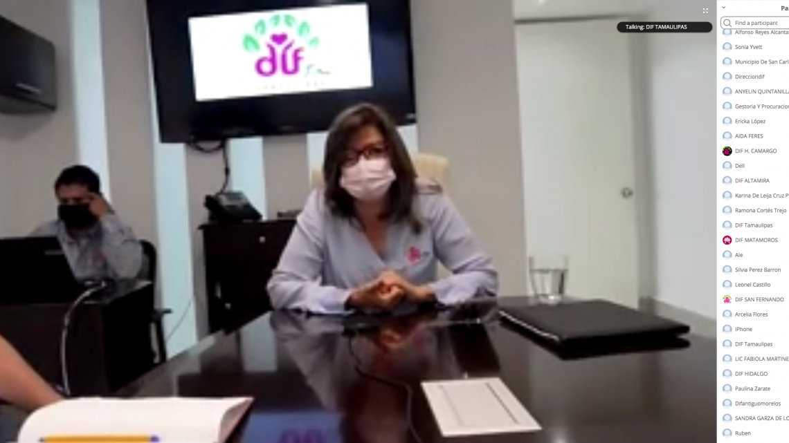 Se lleva a cabo cuarta reunión de DIF Municipales convocada por DIF Tamaulipas