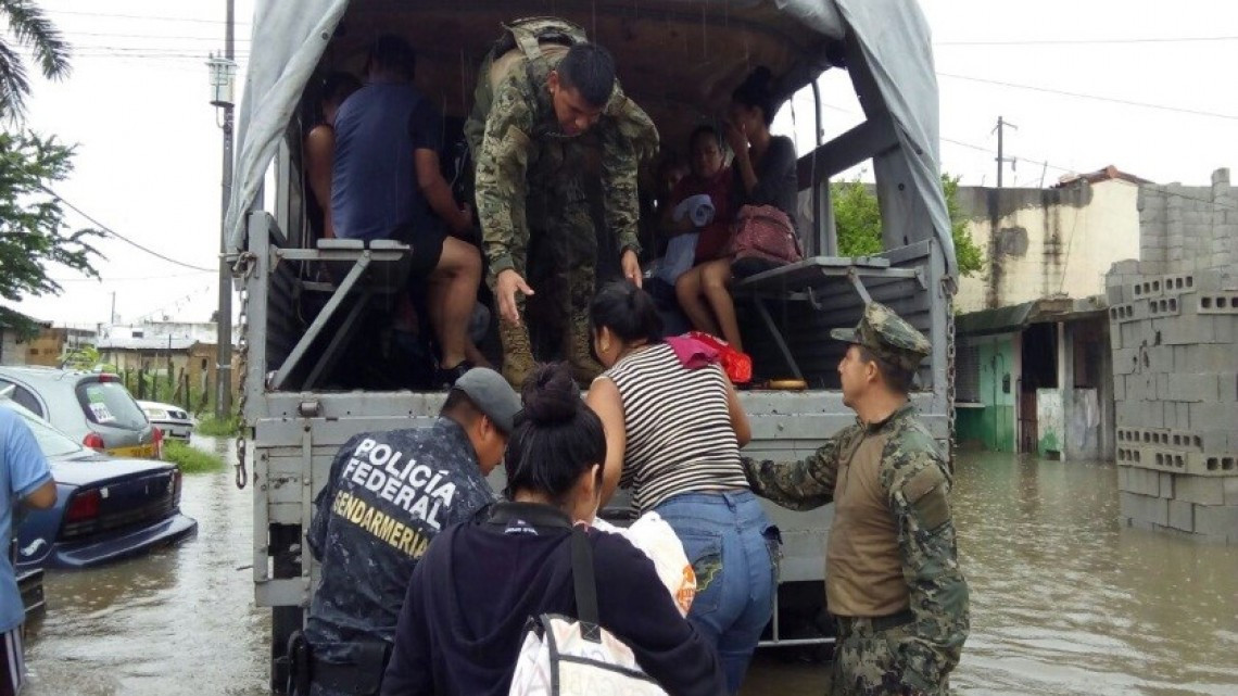 Apoya Marina-Armada de México a PC por lluvias en sur de Tamaulipas