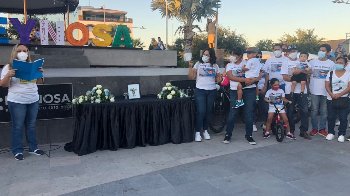 Ciclistas exigen justicia y seguridad, por la muerte de su compañero Rafael