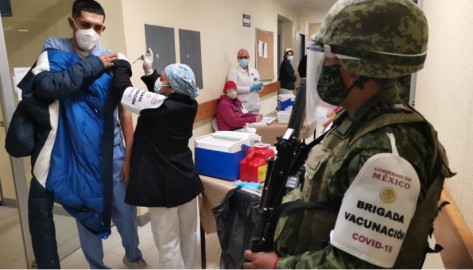 Poco más del 90% del personal del hospital Alfredo Pumarejo fueron vacunados