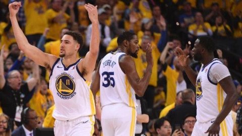 Warriors termina por eliminar a Spurs y avanza en playoffs NBA