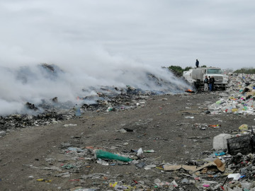 Por enésima ocasión arde basurero las calabazas 