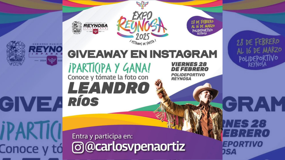 Hoy inicia la Expo Reynosa 2025 con grandes espectáculos y mucha diversión