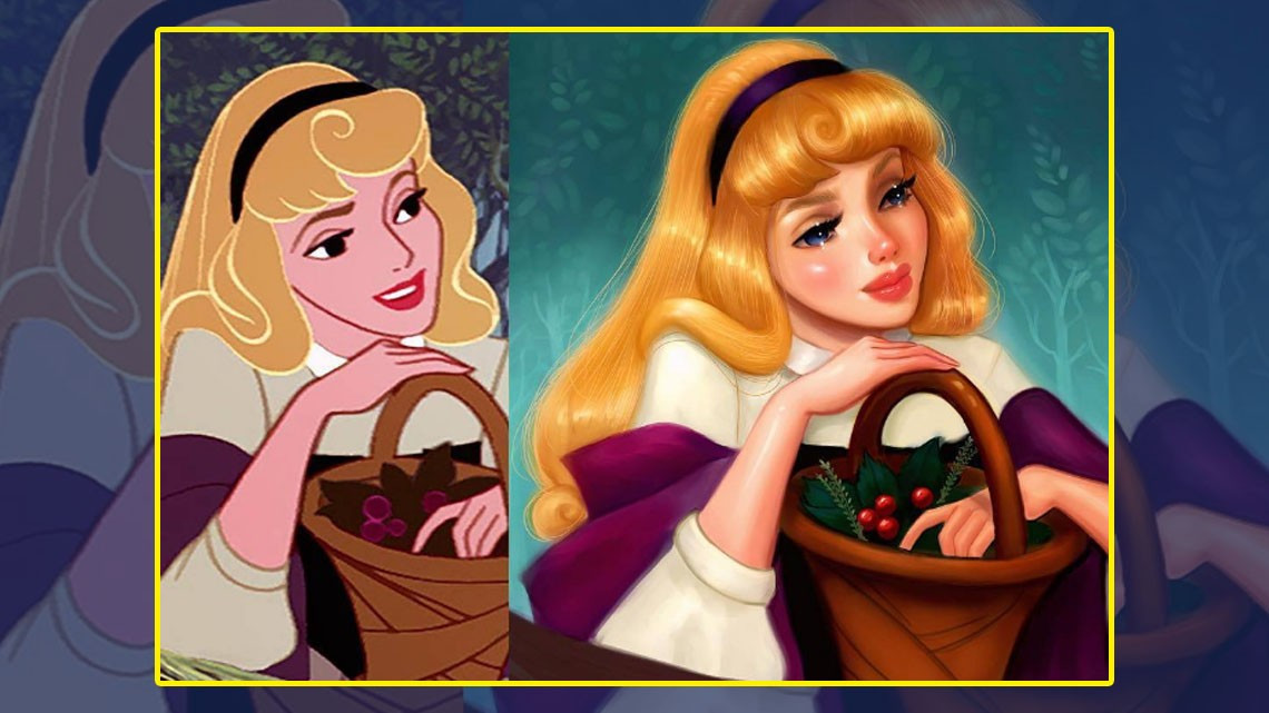 Ella se encargo de darle vida a las princesas