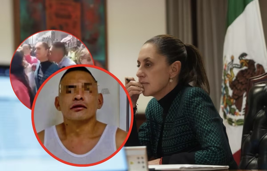 Trasladan al Reclusorio Norte a hombre acusado de acosar a Claudia Sheinbaum