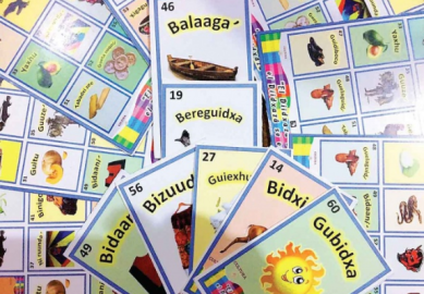 Presentan “El diidxazá”, una lotería en zapoteco