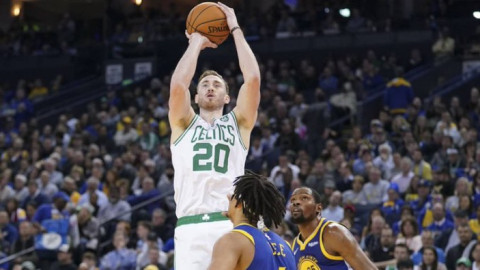 Celtics supera como visitante al líder Golden State