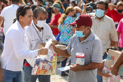 Atendió Gobierno de Reynosa a familias de la Rosalinda Guerrero k