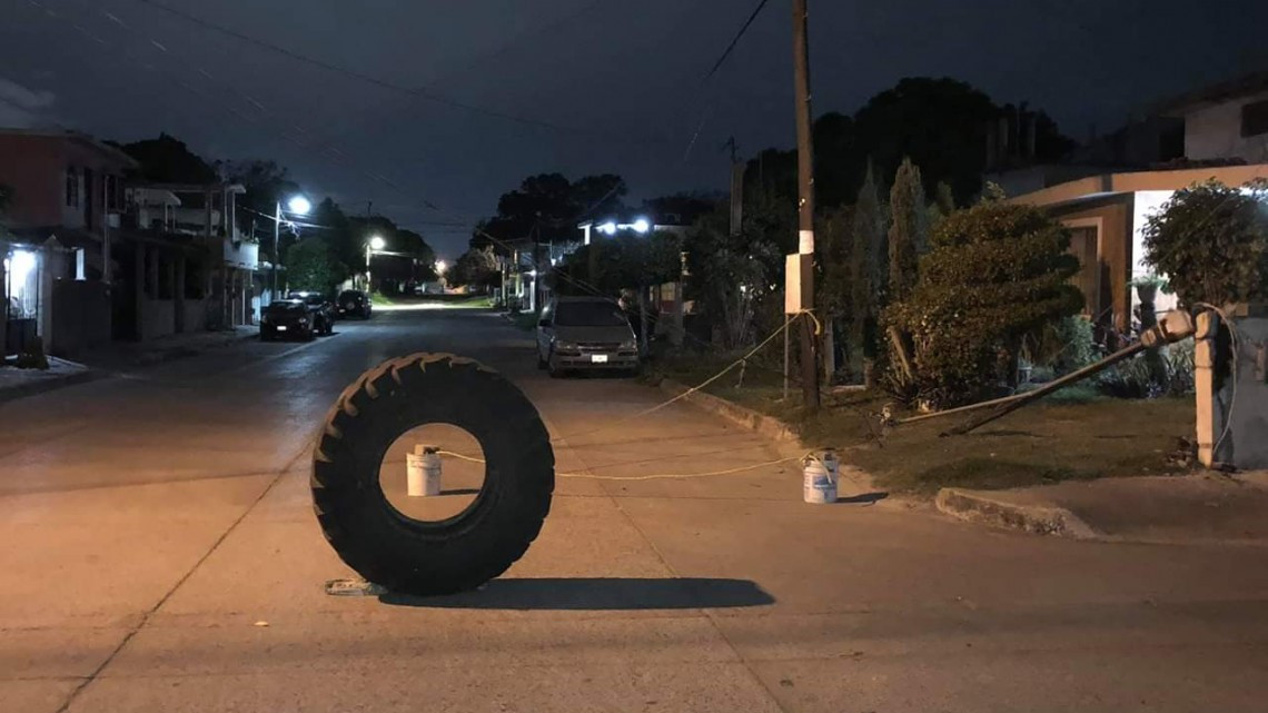 Frente frío no. 10 causa estragos en sur de Tamaulipas 