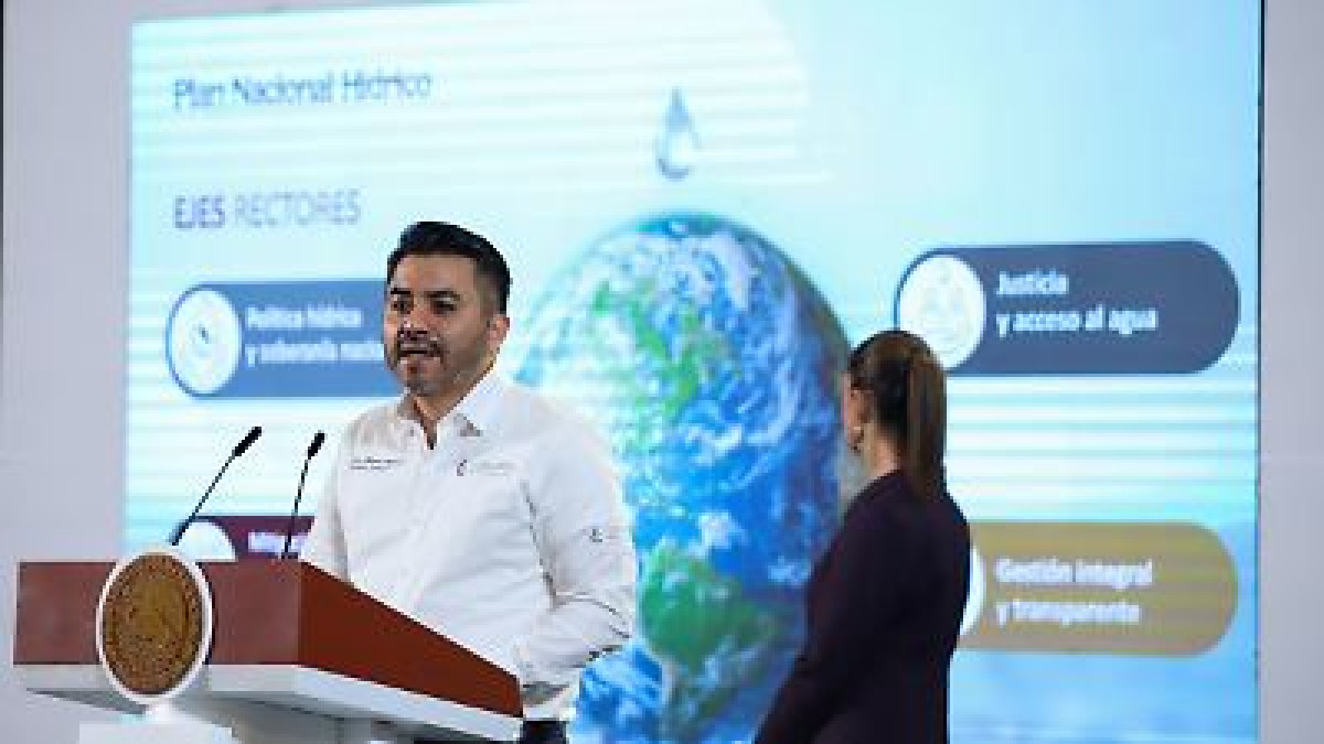 Gobierno federal invertirá más de 122 mil mdp en proyectos hidráulicos entre 2025 y 2030: Conagua
