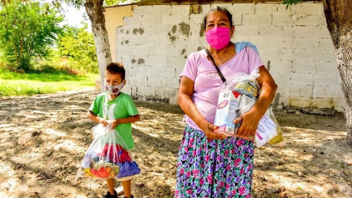 Voluntariado DIF Reynosa al pendiente de las familias de la Colonia La Presa