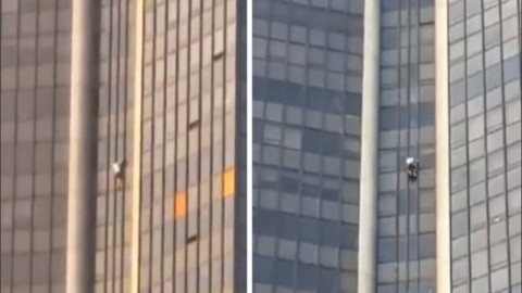 Intenta escalar edificio de París y es arrestado 