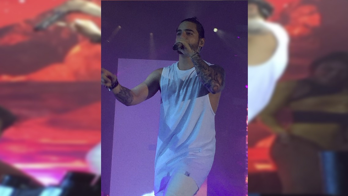 Maluma triunfa en Tampico 