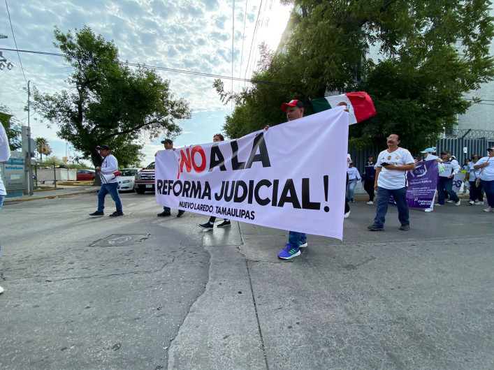 Reaccionan en contra de la aprobación a la Reforma del Poder Judicial