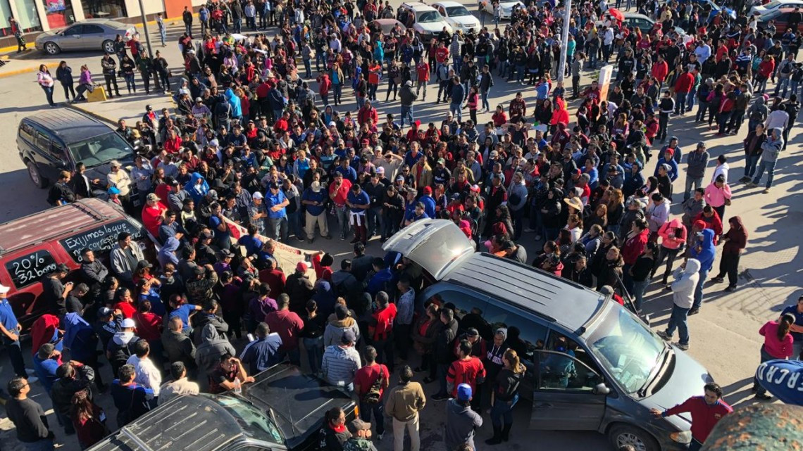 Alcalde pide paciencia a obreros de Matamoros