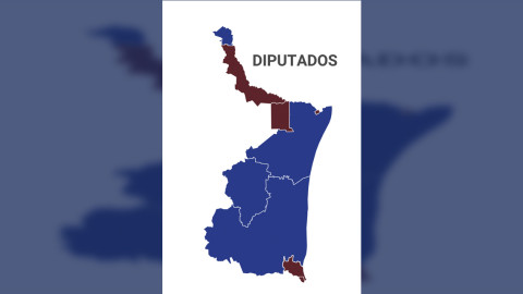 Diputados:  Al cierre del PREP, MORENA gana 5 distritos y PAN con 4. 