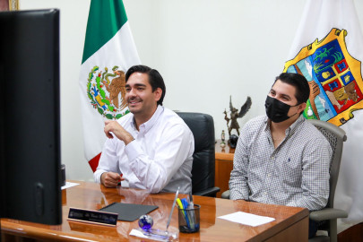 Atienden jóvenes conferencia virtual “ Conecta Con Tu Alcalde”