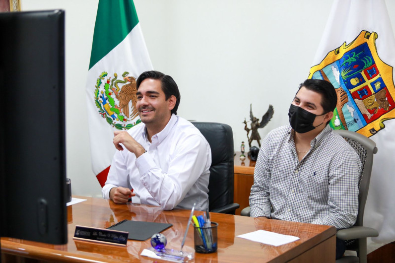 Atienden jóvenes conferencia virtual “ Conecta Con Tu Alcalde”