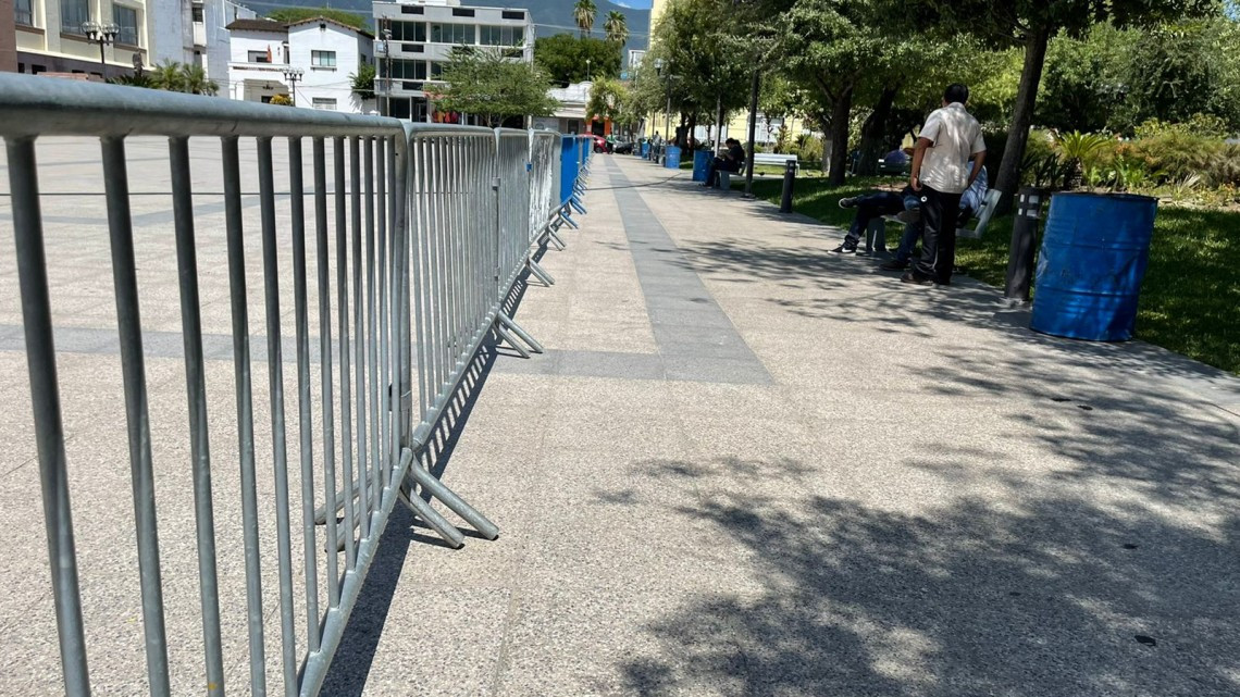 Blindan Palacio de Gobierno ante amenaza de la columna PJM de tomarlo