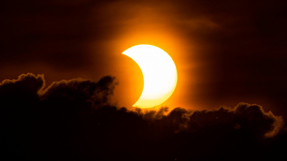 Así se vivió el primer eclipse solar anular del 2021