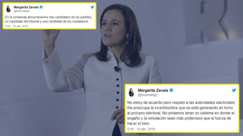 3 candidatos por partido, uno ciudadano y otro por el Tribunal: Zavala