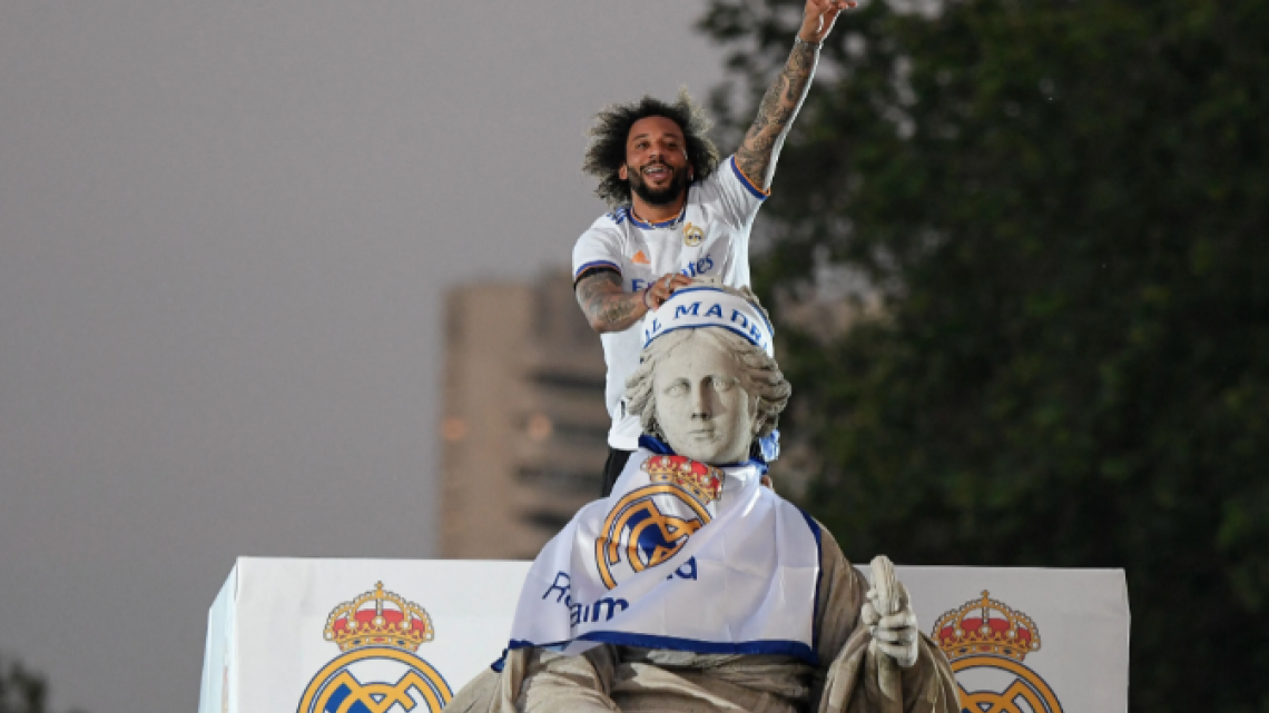 Así festejó el Real Madrid su título 35 de LaLiga