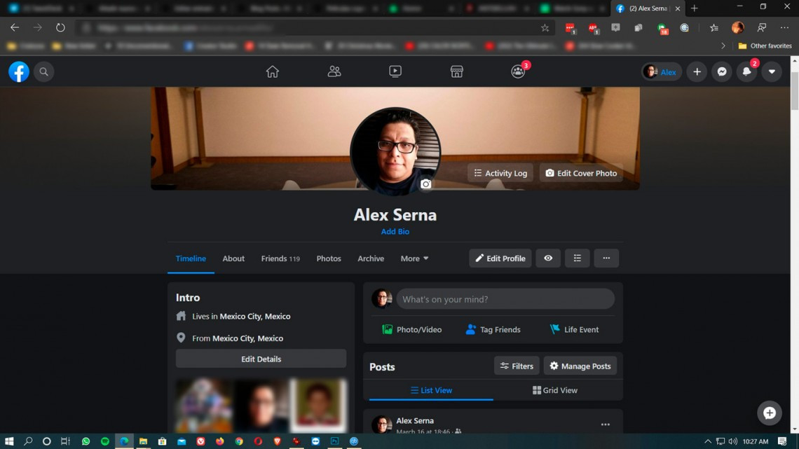 Modo oscuro en Facebook llega a México