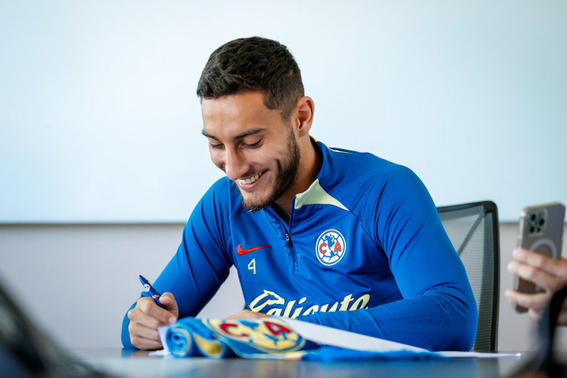 Sebastián Cáceres se queda con el América hasta 2027