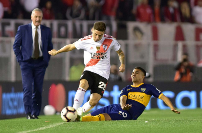 River Plate se impone 2-0 ante el Boca Juniors en la semifinal de ida de la Copa Libertadores
