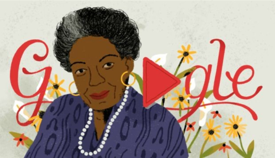 Google recuerda a Maya Angelou con doodle