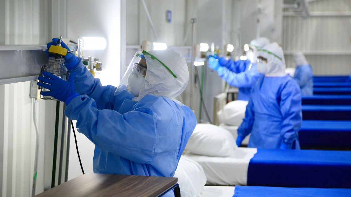 Entrega Gobernador el primer Hospital Temporal COVID-  19