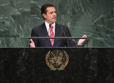 EPN pide a la ONU, frenar trafico de armas