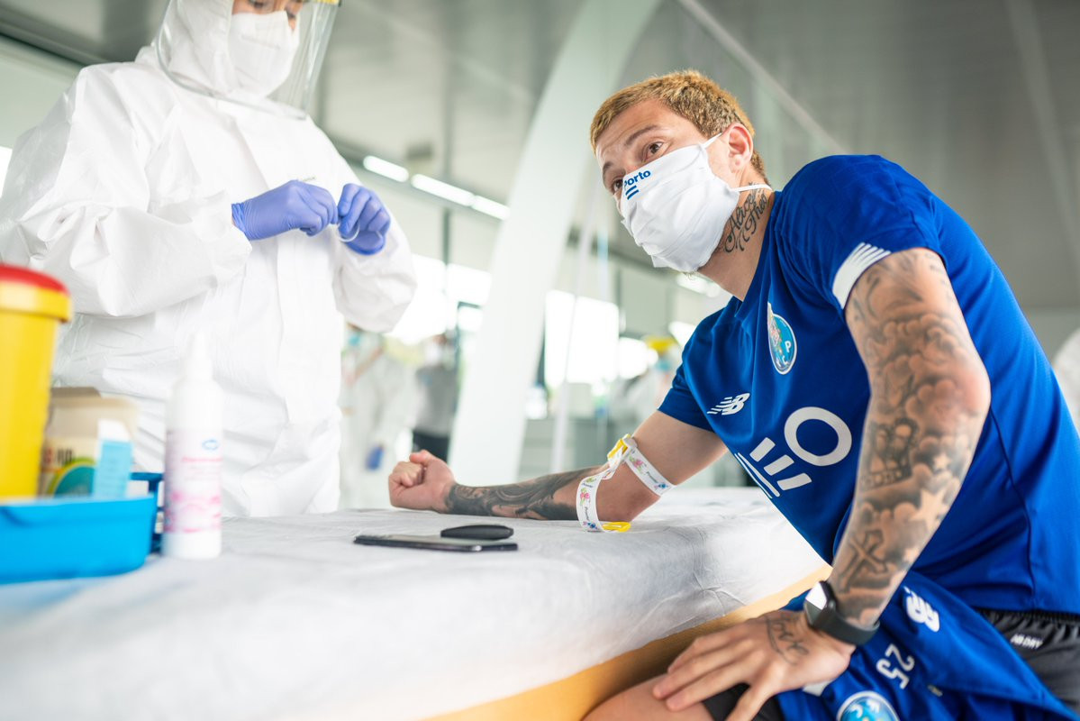 Jugadores del Porto vuelven a entrenamientos 