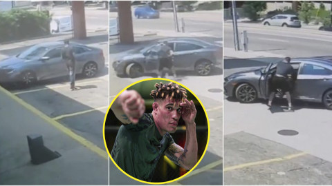 Ladrón intenta robar el coche de un luchador de la UFC