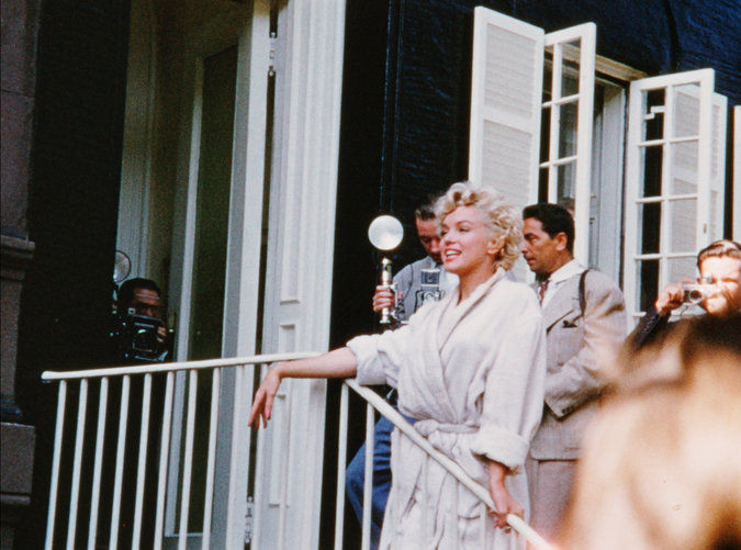 Publican imágenes de Marilyn Monroe en 'La comezón del séptimo año'