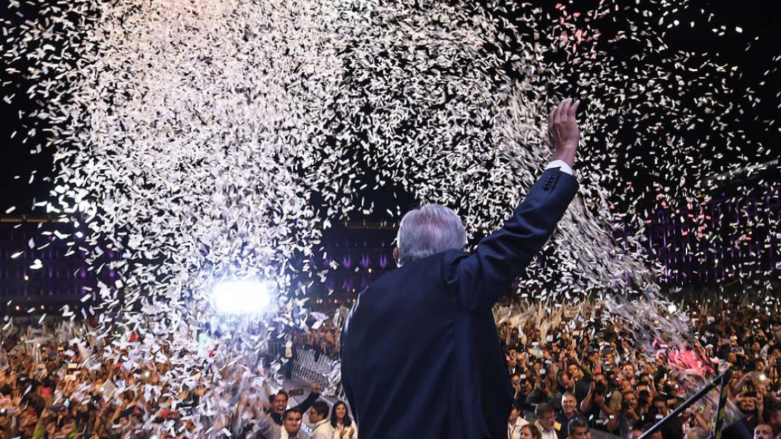 ¡Arrasa AMLO!