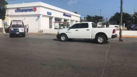 Asaltan CitiBanamex Miramar en Ciudad Madero
