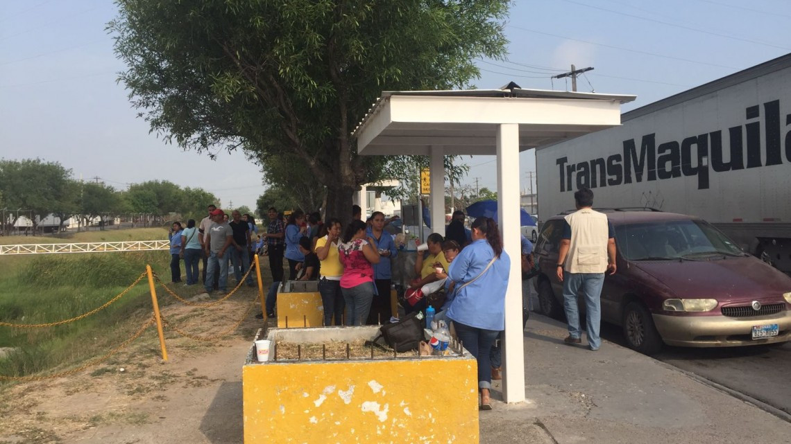 Estalla conflicto en maquiladora de Matamoros