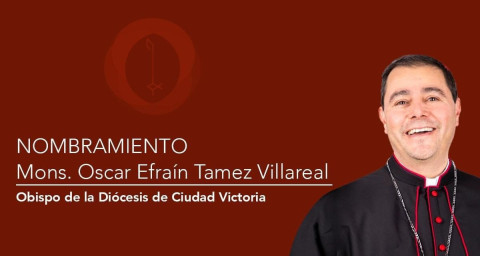 Papa Francisco designa Obispo para la Diócesis de Victoria
