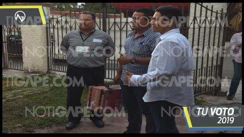 Comienza a llegar primeros paquetes electorales 