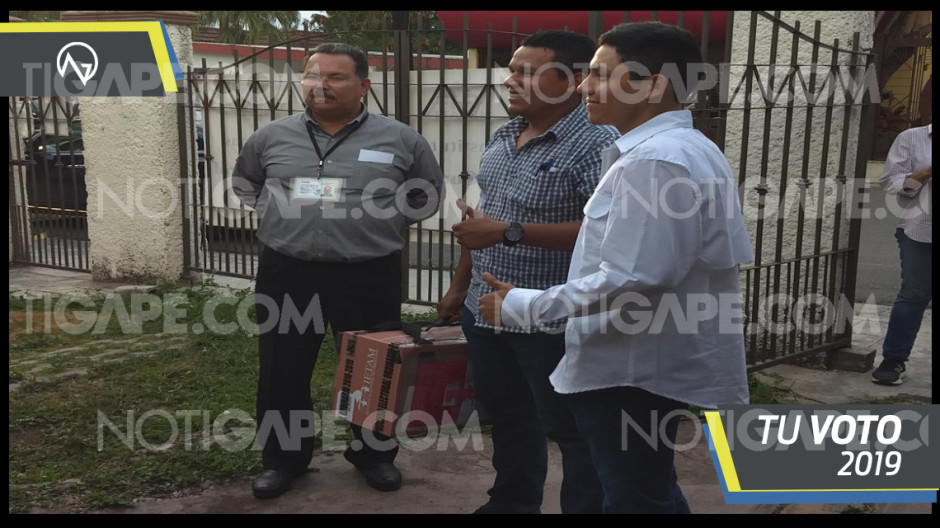 Comienza a llegar primeros paquetes electorales 