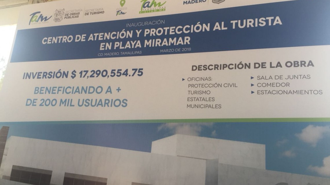Quedó inaugurado el Centro de Atención y Protección al Turista