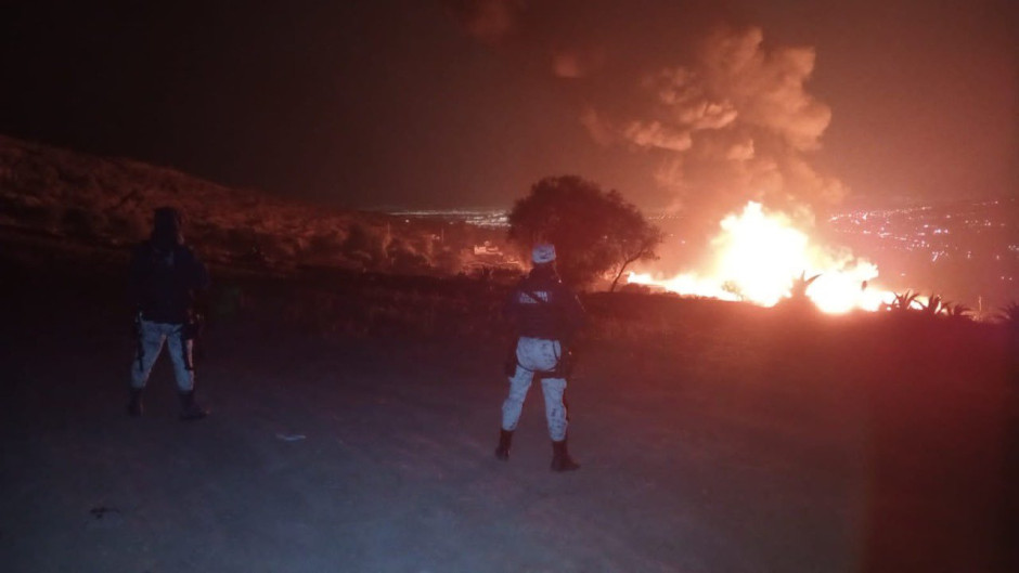 Trabajador de Pemex muere tras explotar un ducto de Pemex en Hidalgo 