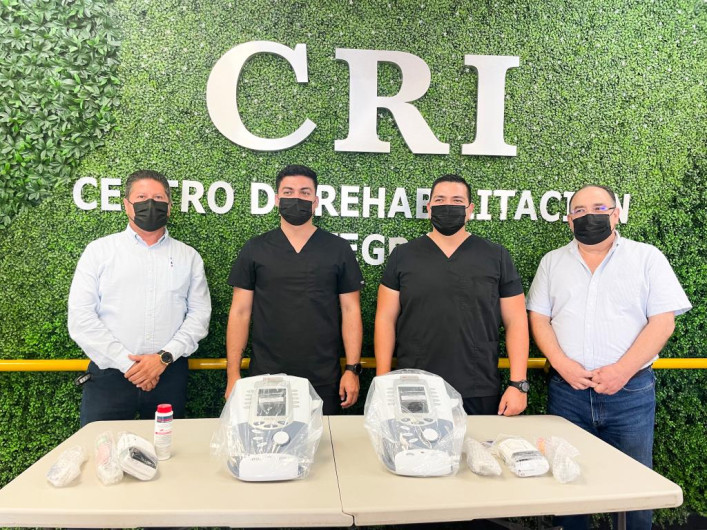 Entrega DIF Reynosa más equipo al CRI 