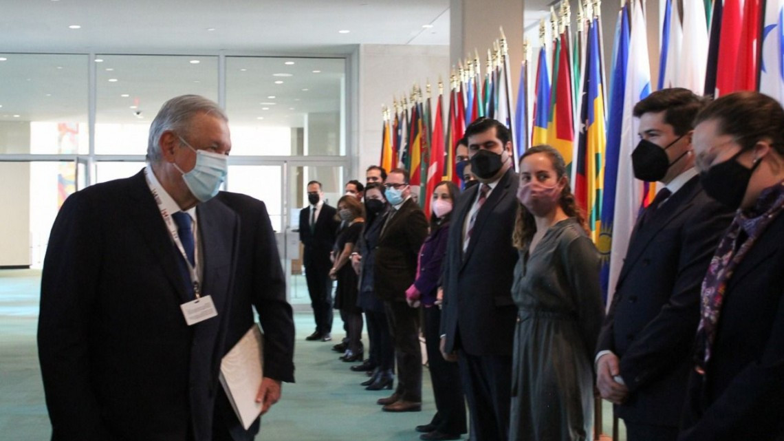 Preside López Obrador reunión del Consejo de Seguridad de la ONU