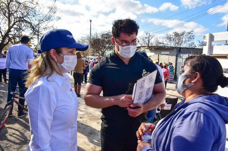 "DIF Reynosa en Tu Casa" lleva hasta los domicilios de los beneficiarios programas médicos y asistenciales