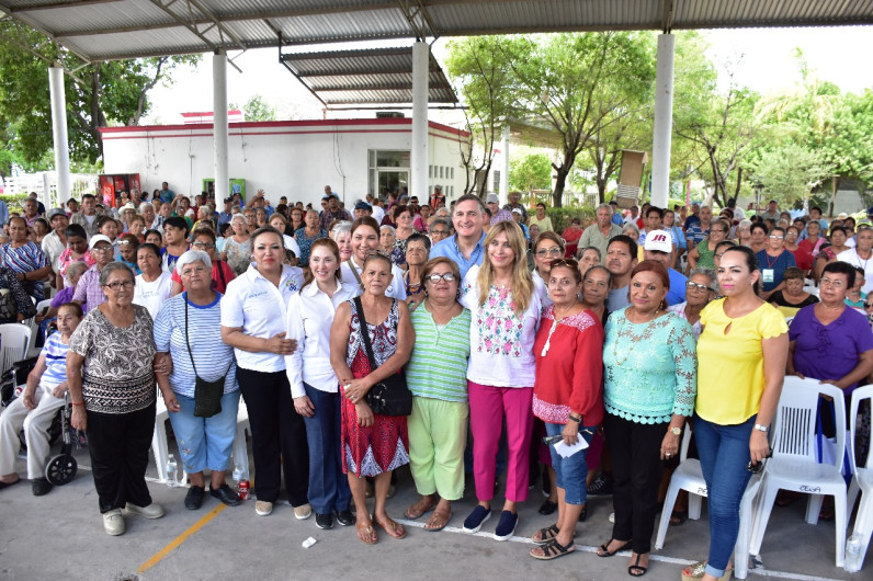 Reynosa trabaja en equipo con los adultos mayores