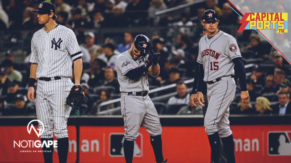 Astros domina a Yankees en NY
