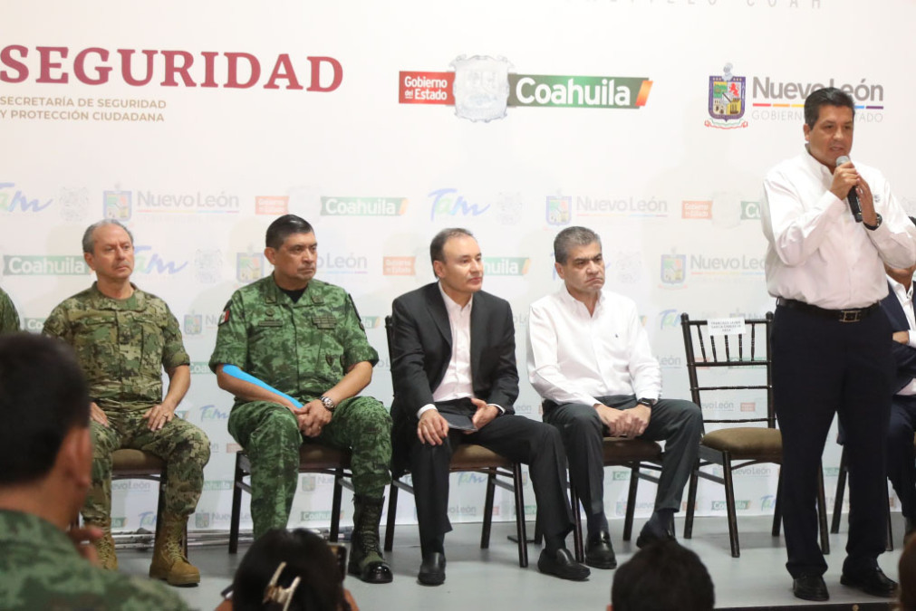 Se realiza reunión del Gobernador de Tamaulipas con los Secretarios  de Seguridad, SEDENA Y SEMAR